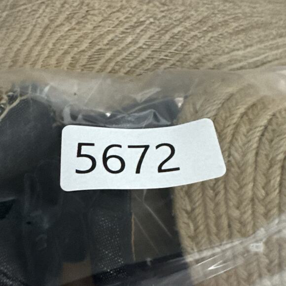 Clarks Artisan Shoes Women 7 1/2 M Blue Hessian Wedge Sandals Flower Boho Preppy - Picture 11 of 11